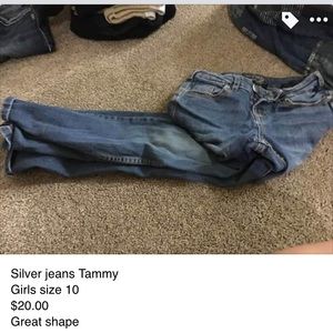 Tammy silver jeans